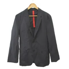 ヒューゴボス HUGO BOSS テーラードジャケット 上着 DE48 紺 ネイビー 無地 長袖 /YU ■ECD005のサムネイル