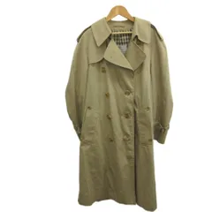アクアスキュータム AQUASCUTUM トレンチコート 36 ベージュ ダブルブレスト 長袖 チェック柄裏地 /RY ■ECD005のサムネイル