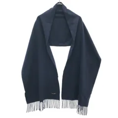 MACKINTOSH マッキントッシュ カシミヤフリンジストール G1708-600-29 ネイビーのサムネイル