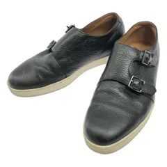 JOHN LOBB ジョン ロブ HOLME 0318 ホルム ダブルモンクストラップレザースニーカー  ブラック 7 1/2のサムネイル