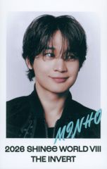 SHINee 26年SHINee WORLD VIII [THE INVERT] JAPAN MINHO ランダムトレカ 2/5