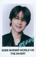SHINee 26年SHINee WORLD VIII [THE INVERT] JAPAN MINHO ランダムトレカ 3/5