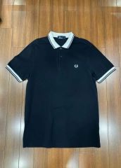 FRED PERRY ポロシャツ ブラック XXL 黒 - メルカリ