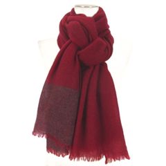 zuzuaya様専用☆未使用品 bunai 赤薄手大判ウールストール - メルカリ