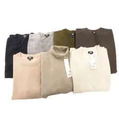 ユニクロ UNIQLO 7点セット まとめ カーディガン セーター ニット L-XL マルチカラー /JS