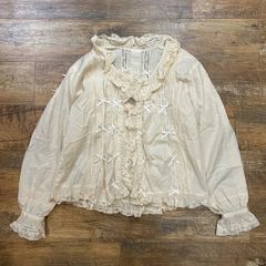 ピンクハウス ブラウス ハッカ 長袖 オーバーブラウス 新品 - メルカリ