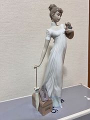 極美品 無欠損 希少】LLADRO リヤドロ No.4815『ガチョウと少女