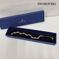 q*e様 SWAROVSKI スワロフスキー クリスタルブレスレット ヴィンテー