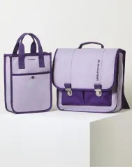 (時間特価) JILL STUART ジルスチュアート キッズ バックパック+サブバッグ セット バイオレット 新品のサムネイル