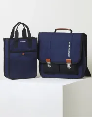 (時間特価) JILL STUART ジルスチュアート キッズ バックパック + サブバッグ セット ブルー 新品のサムネイル