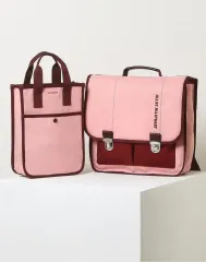 (時間特価) JILL STUART ジルスチュアート キッズ バックパック＋サブバッグ セット ピンク 新品のサムネイル