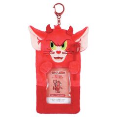신품 [티즈 팩토리] 키홀더 톰과 제리 봉제 포토 키홀더 키즈 TJ-5546842AT 악마 톰 H165×W85×D25mm