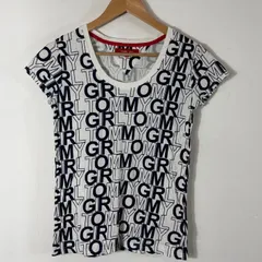 TOMMY GIRL トミーガール Y2K 総柄ロゴ Tシャツ フレンチスリーブのサムネイル