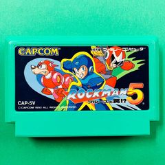 ロックマン5 ブルースの罠 ファミコン FC - メルカリ