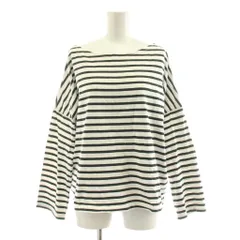 アーバンリサーチ サニーレーベル URBAN RESEARCH Sonny Label Tシャツ カットソー 長袖 ボーダー柄 F 白 ホワイト 黒 ブラック /KU ■MAのサムネイル
