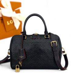 超美品Louis Vuitton アンプラント スピーディ25 2way濃紺✖️赤