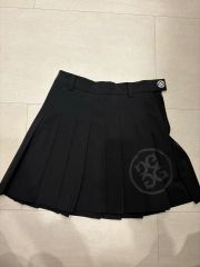 未使用 G/FORE/ジーフォア ダンボールニット ロゴプリントスカート 38