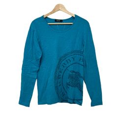BURBERRY BLACK LABEL 長袖カットソー ターコイズ Lサイズ - メルカリ