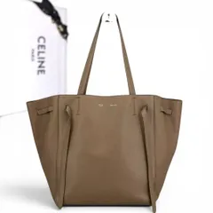 セリーヌ　カバファントム　ミディアム　ベージュ　トートバッグ　レザー CELINE ハンドバッグのサムネイル