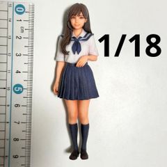完成品 1/12 jk5 女子高生 フィギュア ミニカーに 1/64より大 - メルカリ