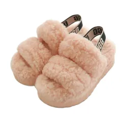 アグ オーストラリア UGG australia サンダル 厚底 ボア US5 22.0cm ピンク 1120876 /MI ■OSのサムネイル