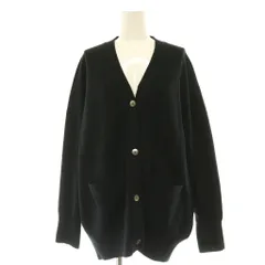 カレンソロジー Curensology 24AW コットンカシミヤニットカーディガン Vネック F ブラック /CX ■OSのサムネイル