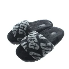 アグ オーストラリア UGG australia Cozetta Curly サンダル シューズ 黒 ブラック ロゴ柄 /RI ■OSのサムネイル