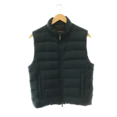 ムーレー MOORER OLIVER L ウール ダウン ベスト ジップアップ 44 ネイビー /HK ■OS ■ADのサムネイル