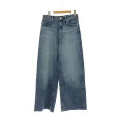 ヤヌーク YANUK 26SS IENA別注 MARY Baggy straight デニムパンツ ジーンズ ワイド 24 インディゴ /HK ■OS