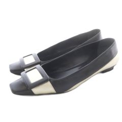 ⭐️極美品⭐️ ロジェヴィヴィエ バックル パンプス ブラック レザー