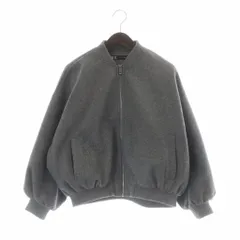 ザラ ZARA ボンバージャケット S グレー