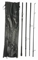 鯉竿 3.9m(13ft) カープロッド 4本継ぎ(4ピース)3.5LB キャットフィッシュ 鯉釣り竿 投げ竿 アメリカナマズ 13フィート 鯉 釣り カープ ロッド スピニング トラベルロッド [並行輸入品] [3.9m4本継ぎ3.5LB]のサムネイル
