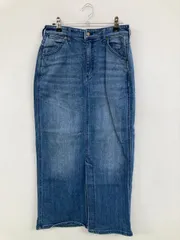 FREAK'S STORE フリークスストア デニムスカート M ブルー ロング・マキシ丈 タイト レディースのサムネイル