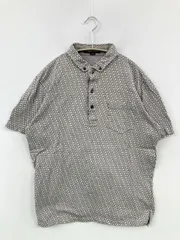 Aquascutum アクアスキュータム ポロシャツ L グレー その他総柄 半袖 メンズ レディースのサムネイル