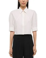 ヘルムート ラング レディース トップス シャツ Helmut Lang Articulated Shirt White ホワイトのサムネイル