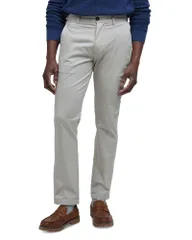 バブアー メンズ ボトムス カジュアルパンツ Barbour Lightweight Stretch Tailored Fit Chino Pants Mistのサムネイル