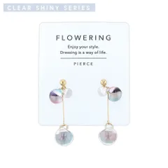 ＜Clear Shiny＞ ピアス グラデーションドロップ AAP1991-Aのサムネイル