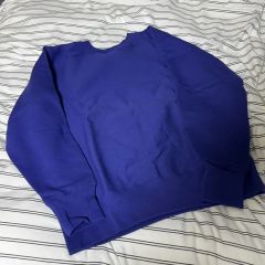 ふ*ー様 袖目無し オレンジ チャンピオン リバースウィーブ スウェット