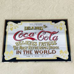 Coca-Cola ヴィンテージ広告ミラー - メルカリ