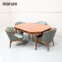 ☆美品☆maruni マルニ木工 地中海ロイヤルシリーズ ダイニング5点 
