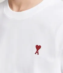在庫4個あり 正規品 アミ オーバーサイズ 半袖 オーガニック コットン Tシャツのサムネイル
