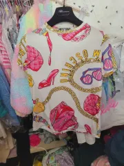 モスキーノ 半袖 Tシャツ 白 プリントのサムネイル