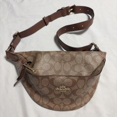 即購入不可【専用】COACH ウエスト ボディバッグ ブラウン保存袋付き