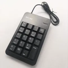 バッファロー BUFFALO 有線テンキー Tabキー付き ブラック BSTK100BKのサムネイル