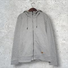 HYPE-09 double zip frill hoodie gray - メルカリ