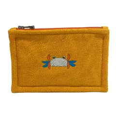 HERMES(エルメス) ポーチ新品同様  アニモー・ナッテ ミニ H104004M ソレイユ カニ/フラットポーチ コットンのサムネイル