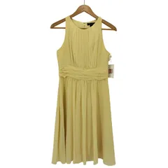 ローレンラルフローレン LAUREN RALPH LAUREN ノースリーブプリーツシフォンワンピース レディース US：4 のサムネイル