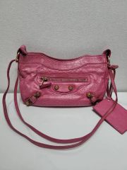 良品 PRADA プラダ バッグ チェーン スエード ロゴ y2K ビンテージ 