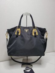 極美品】プラダ ハンドバッグ 2way トライアングルロゴ ネロ BN1843