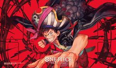 [신품 1개] ONE PIECE 카드 게임 [오피셜 플레이 매트 "그림: 원숭이·D·루피"](미개봉)